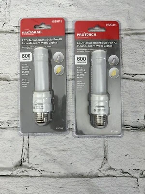 2 ProTorch 7-Watt LED Work Light Replacement Bulbs 40-Watt equivalent 600 Lumens - Image 1 of 4