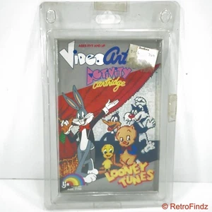 Vintage Looney Tunes Video Art Activity Game Cartridge LJN 1987 - Picture 1 of 8