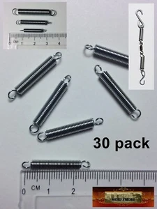 M01066x5 MOREZMORE 30 kleine Mini Verlängerung Spannfedern 4x20mm BJD Puppe - Bild 1 von 1