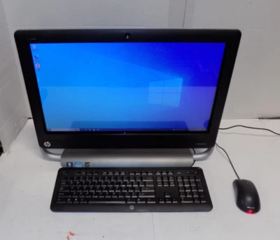 HP Touch Screen PC 23" AIO Desktop PC i3-2120 3.30GHz 8GB RAM 256 SSD Windows 10 - Image 1 of 4