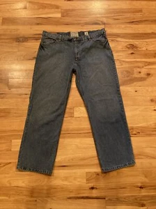 Timberland Baggy Loose T03885 Denim Blue Relaxed Jeans Men's TAG 40 Fits 41 x 31 - Picture 1 of 12