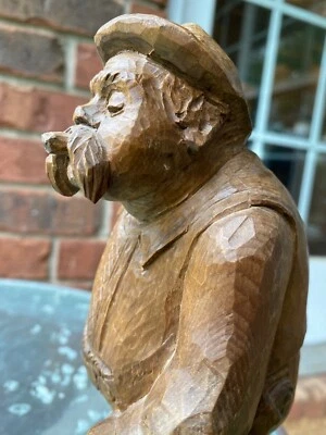 Klootschieten Kloot East Frisia Wood Carving Detailed 1967 fb 8.75 VTG - Image 1 of 4