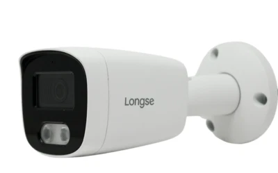 Telecamera 8MP Longse bullet per videosorveglianza led visione notturna a colori - Immagine 1 di 3