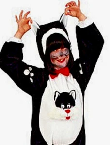 ★ 3D Silvester Baby Schwarz Katzekostüm Tierkostüm Kater Katze Kätzchen 86-92 - Bild 1 von 2