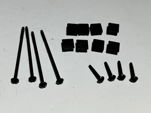 Sony PlayStation 2 PS2 Fat Case Screws Set Of 8 & Rubber Feet Covers - FREE SHIP - Picture 1 of 2