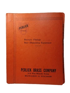 1947 Perlick Brass Co Catalog Modern Brewery Dispensing Equipment Milwaukee RR33 - Picture 1 of 9