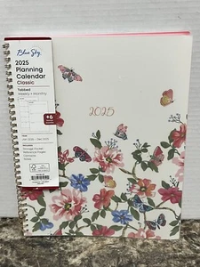 NEW, 2025 Blue Sky Fly By 8.5" x 11" Weekly & Monthly Planner Plastic 140195 - Picture 1 of 2