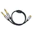 6.35mm Male to 3.5mm Female Stereo Cable 3.5mm to 6.35mm Microphone Cable