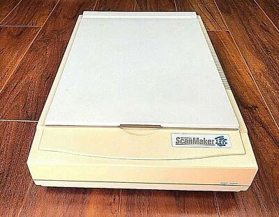 Microtek Scanmaker E6 MRS-1200E6 Flatbed Scanner SCSI Vintage - Image 1 of 4