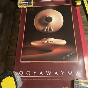 1984 Gallery Poster QOYAWAYMA 22x33 signed - Picture 1 of 6