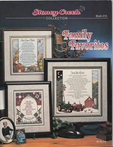 Cross Stitch Pattern Booklet ~ Family Favorites #SC215 - Picture 1 of 2