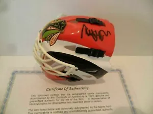 Antti Niemi Autographed Chicago Blackhawks Helmet Mask COA - Stanley Cup Champ! - Picture 1 of 2