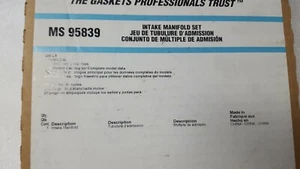 Fel-Pro MS95839 INTAKE MANIFOLD GASKET 1996-2002 GM L4 146CI 2.4L DOHC 16 Valve - Picture 1 of 5