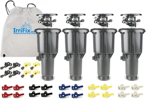 Maxi-Paw 2045A Impact Rotor Sprinkler - 4 Pack with 7 Nozzles - Picture 1 of 12