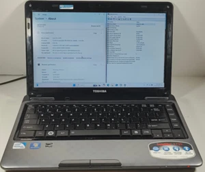 Toshiba Satellite L735-S3210 Pentium B940 8GB RAM 256GB SSD 13.3" Windows 11 - Imagen 1 de 8