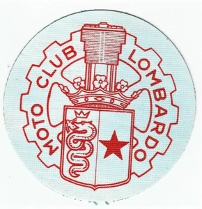 Toppa MOTO CLUB LOMBARDO - patch jacket 10 cm - Picture 1 of 1