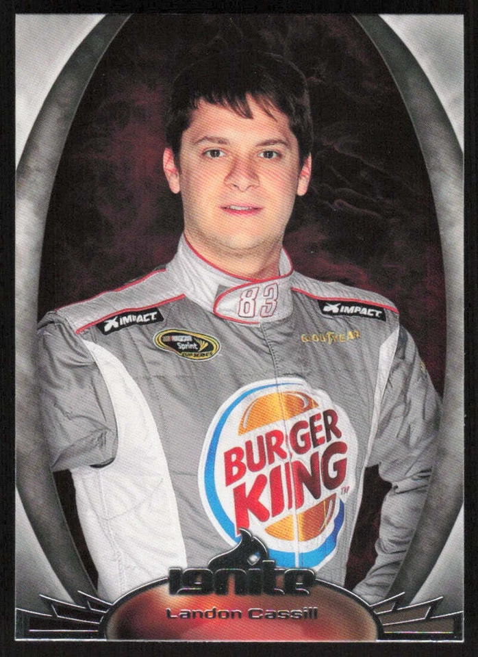 Landon Cassill 2012 Press Pass Ignite # 11 Base - Image 1 of 1