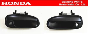 HONDA 96-00 CIVIC EK4 Sedan Ferio Front Side Outside Outer Door Handle Set OEM - Picture 1 of 2