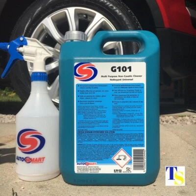 Autosmart G101 5 Litros 5L + Botella AS (Potente Multipropósito Potente Limpiador) - Imagen 1 de 2