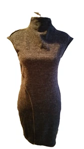 NWOT STWELVE CLASSIC GRAY ZIPPERED DRESS GREAT CONDITION LARGE - Picture 1 of 3