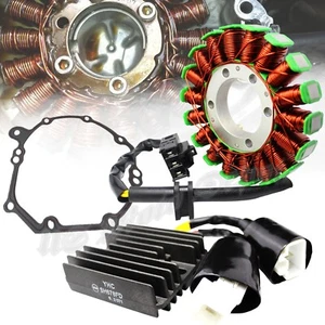 04-07 CBR 1000RR MAGNETO COIL STATOR+VR VOLTAGE REGULATOR RECTIFIER+GASKET ASSY - Bild 1 von 12