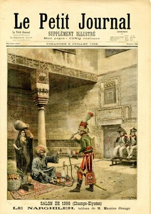 "LE PETIT JOURNAL N°294 du 5/7/1896" LE NARGHILEH / LE MARQUIS DE MORÈS - Imagen 1 de 2