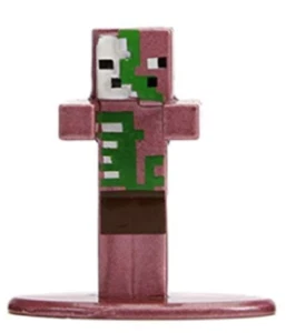 Diecast Metal MINECRAFT PC FIGURINE Zombie Pigman Nano MetalFig Jada Cake Topper - Imagen 1 de 1