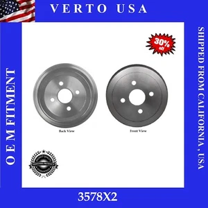 Rear Brake Drums For Toyota Corolla , Chevy Prizm 1998 to 2002 - Bild 1 von 2