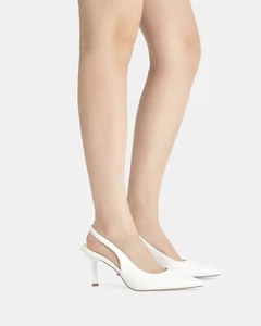 Novo Perfect condition Iraya white slingback closed heels size 6 - Picture 1 of 11