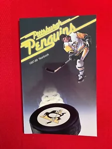 1987-1988 NHL Pittsburgh Penguins media guide yearbook / Coffey / Lemieux - Picture 1 of 1