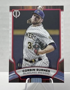 💥 CORBIN BURNES   ORIOLES   *  2022 Topps Tribute -   RED  SSP   #'D  / 10 💥 - Picture 1 of 5