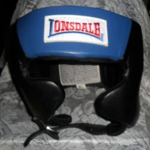 Neu in Verpackung Lonsdale Amateur Competition Kopfbedeckung Kopfschutz US Boxen Spezifikation blau Größe XL - Bild 1 von 1