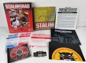 Stalingrad PC Big Box Game Vintage Avalon Hill Boxed Complete Guide Manual 90s - Picture 1 of 19