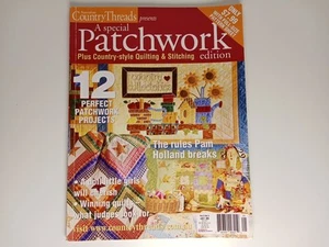 Patchwork Country Threads MAGAZINE Special Edition Vol.5 #5 Quilting Patterns In - Picture 1 of 4