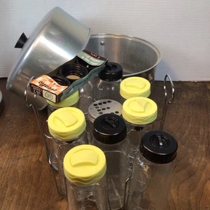 Vintage Hygeia Baby Bottle Aluminum Sterilizer With Bottles And Extras - Picture 1 of 11