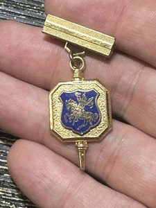 Vilnius Infanterie Schule Kadetten Kamerad Anstecknadel Abzeichen Mütze Jacke Weste K566 - Bild 1 von 2