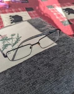 GANT G Bert SBLK Metall Rechteck Brille Brillengestell 55 17 140 - Bild 1 von 9