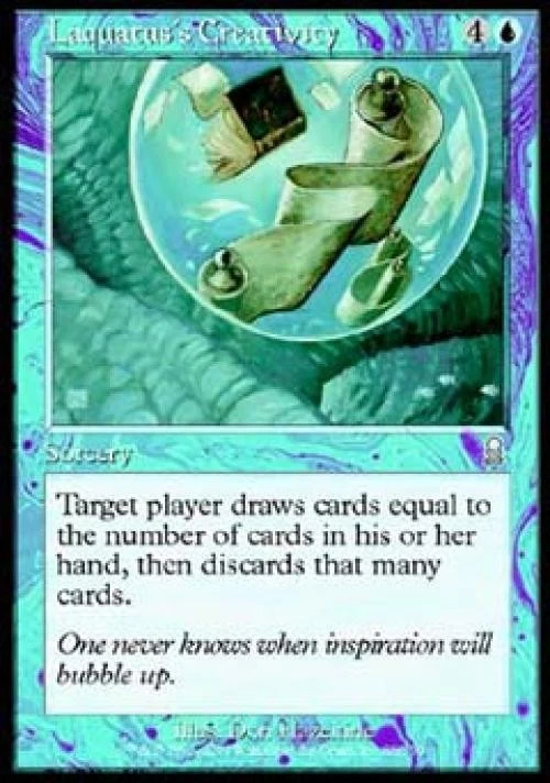 Laquatus's Creativity -Foil Medium Play MTG Odyssey - Image 1 of 1