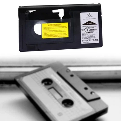 Adattatore per cassette VHS C. Convertitore per cassette VHS motorizzato - Immagine 1 di 4