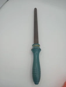 Vintage Norton Schleifmittel KantBreak Wetzstein Küchenutensilien 14 3/4" - Bild 1 von 11