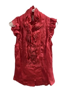 Womens Pink Fuchsia Blouse Top by Lapis Size: Small - Picture 1 of 3