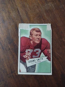 1952 BOWMAN LARGE # 65 JEROME SMITH 49ERS LOW GRADE  - Picture 1 of 2