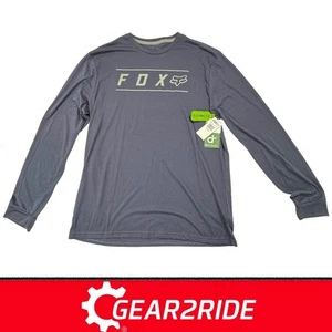Mens Fox Racing LS T-Shirt FOX Pinnacle Cobalt Blue MX & MTB LS T-Shirt X-LARGE - Picture 1 of 2