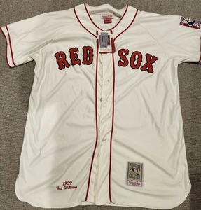 Ted Williams Red Sox Jersey, Brand New Mitchell & Ness Size 54. - Picture 1 of 5