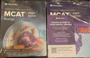 2025-2026 Uworld MCAT books brand new, sealed - Picture 1 of 2