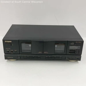 Vintage Fisher Model CR-W9335 Stereo Double Cassette Deck - TESTED - Picture 1 of 4