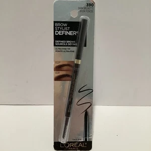 L'oreal Paris Brow Stylist Definer Waterproof Eyebrow Pencil 390 DARK BRUNETTE - Picture 1 of 2