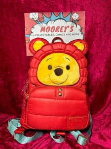 Loungefly Disney Winnie the Pooh Rainy Day Puffer Jacket Cosplay - Picture 1 of 12