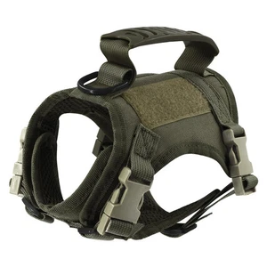 Tactical Cat Harness for Walking Escape Proof Adjustable Pet Vest Harness Soft - Picture 1 of 6