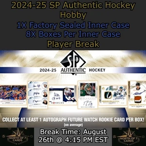 Mavrik Bourque - 2024-25 SP Authentic Hockey 1X Inner Case 8X Box BREAK #9 - Picture 1 of 3